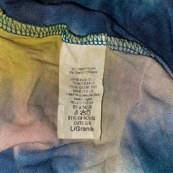 Tie Dye Flare Pants - Picture 3 of 4